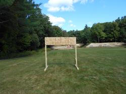 25 yard rifle range target board