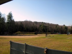 View from a skeet house